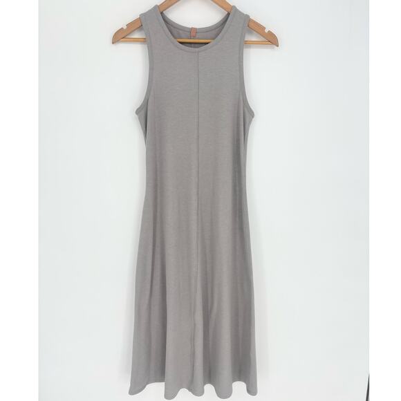 Lunya Ambient Gray Restore Fitted Dress Size M - Picture 4 of 7